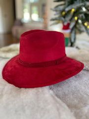 Basic Suede Flat Brim